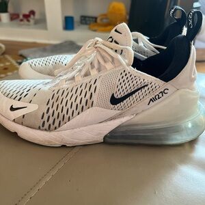 Nike Air Max 270 Black and White Sneakers